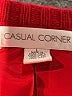 Casual Corner 100% Lambswool Red Wool Cardigan Size L - photo 7