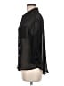 Decree 100% Polyester Color Block Black Long Sleeve Blouse Size M - photo 5
