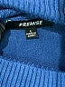 PREMISE Color Block Black Turtleneck Sweater Size L - photo 7