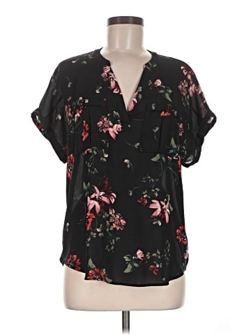 Maurices Short Sleeve Blouse (view 1)