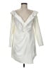 PrettyLittleThing Ivory Cocktail Dress Size 14 - photo 1