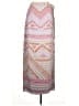 BCBGMAXAZRIA 100% Polyester Print Pink Casual Skirt Size L - photo 1