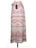 BCBGMAXAZRIA 100% Polyester Print Pink Casual Skirt Size L - photo 2