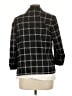 Elle Plaid Black Blazer Size L - photo 2
