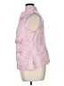 ELOQUII 100% Cotton Stripes White Pink Sleeveless Button-Down Shirt Size 16 Plus - photo 5