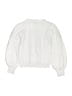 Janie and Jack Hearts White Pullover Sweater Size 14 - photo 2