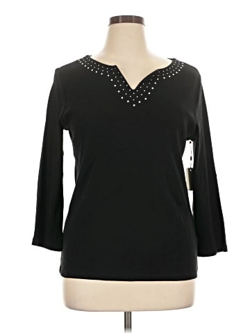 Rafaella 3/4 Sleeve Top (view 1)