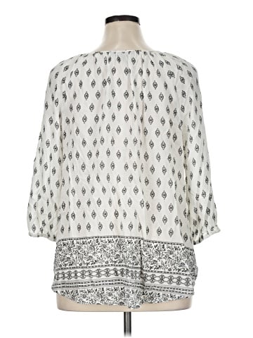 Fred David 3/4 Sleeve Blouse (view 2)