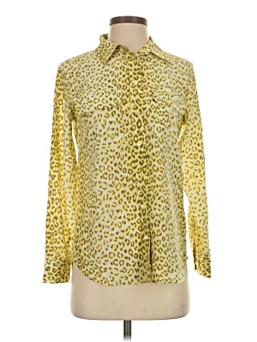 Equipment Long Sleeve Blouse (view 1)