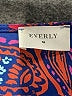 Everly 100% Polyester Paisley Blue Romper Size L - photo 4