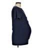 Smallshow Blue Short Sleeve Top Size Med Maternity - photo 4