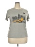The North Face Gray Active T-Shirt Size XXL - photo 1