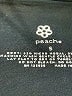 Peach Solid Black Casual Dress Size S - photo 7