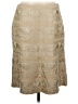 Etcetera Tan Formal Skirt Size 6 - photo 1