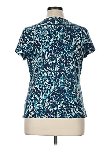St. John's Bay Short Sleeve Henley (view 2)