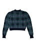 Janie and Jack Plaid Green Turtleneck Sweater Size 16 - photo 2