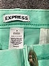 Express Solid Green Shorts Size 8 - photo 3