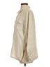 Chico's Color Block Tan Long Sleeve Button-Down Shirt Size Lg (2) - photo 5
