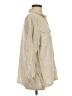 Chico's Color Block Tan Long Sleeve Button-Down Shirt Size Lg (2) - photo 4