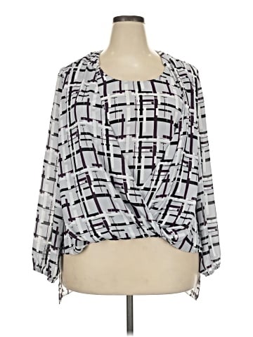 Alfani 3/4 Sleeve Blouse (view 1)