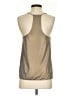 Tibi Metallic Silver Sleeveless Top Size XS - photo 2