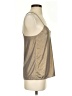 Tibi Metallic Silver Sleeveless Top Size XS - photo 4