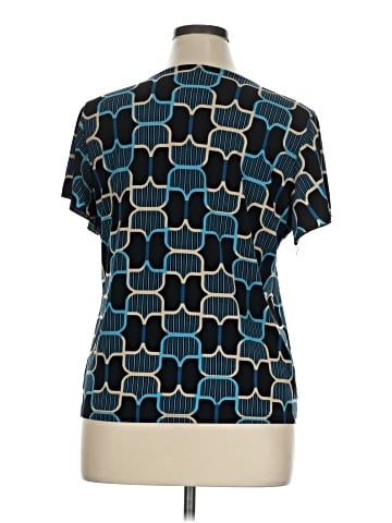 Susan Lawrence Short Sleeve Blouse (view 2)