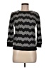 Ann Taylor Chevron-herringbone Gray Pullover Sweater Size M - photo 1