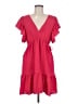 Max Studio 100% Polyester Pink Casual Dress Size M (estimated) - photo 1