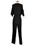 DKNYC 100% Polyester Solid Black Jumpsuit Size S - photo 2