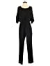 DKNYC 100% Polyester Solid Black Jumpsuit Size S - photo 1