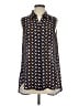 J.Crew 100% Silk Blue Sleeveless Silk Top Size 4 - photo 1