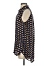 J.Crew 100% Silk Blue Sleeveless Silk Top Size 4 - photo 5