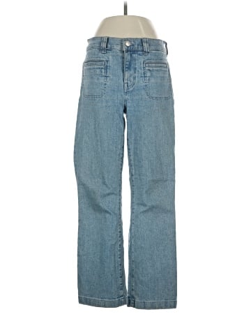 Madewell Kick Out Crop Jeans in Penman Wash: Patch Pocket Edition (view 1)