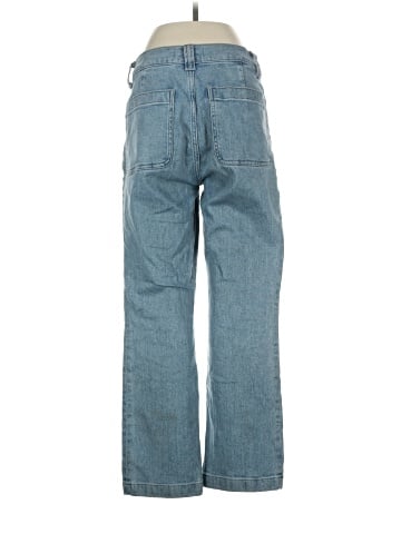 Madewell Kick Out Crop Jeans in Penman Wash: Patch Pocket Edition (view 2)