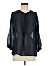 Unbranded Black 3/4 Sleeve Blouse Size L (estimated) - photo 1