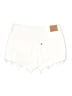 Levi's 100% Cotton White Shorts Size 33 waist - photo 2