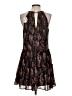 Drew 100% Polyester Paisley Black Casual Dress Size XS - photo 2