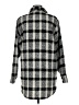 Steve Madden Plaid Gray Coat Size M - photo 2