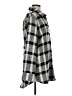 Steve Madden Plaid Gray Coat Size M - photo 4