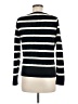 Tommy Hilfiger 100% Cotton Stripes Black Pullover Sweater Size M - photo 2