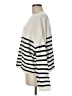 MNG Stripes Ivory Pullover Sweater Size M - photo 5