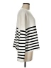 MNG Stripes Ivory Pullover Sweater Size M - photo 4