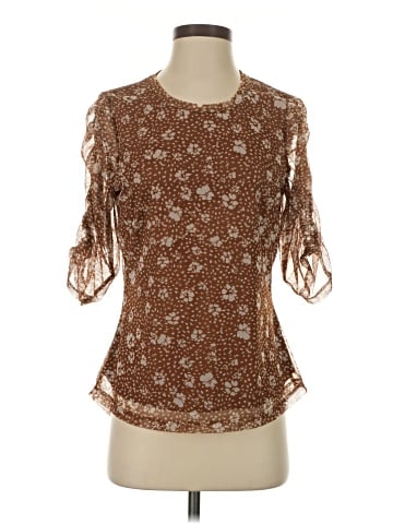DKNY Short Sleeve Blouse (view 1)