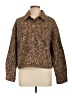 Sanctuary Animal Print Brown Jacket Size L - photo 1