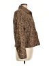 Sanctuary Animal Print Brown Jacket Size L - photo 4