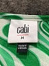 CAbi 100% Polyester Green Sleeveless Blouse Size M - photo 7