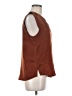 Hem & Thread 100% Polyester Brown Sleeveless Blouse Size M - photo 4