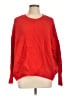 Vince Camuto Solid Red Pullover Sweater Size L - photo 1