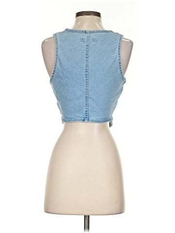 Love Tree Sleeveless Button-Down Shirt (view 2)